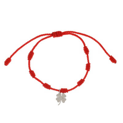 Pulseira dos 7 nós trevo