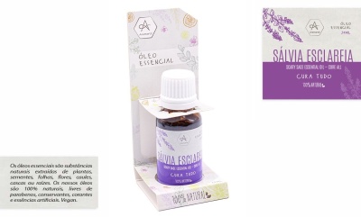 Oleo essencial de salvia esclareia