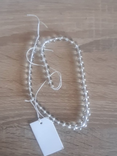 Fiada de Quartzo Cristal (8 mm)