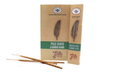 Incenso pau santo com ervas sagradas