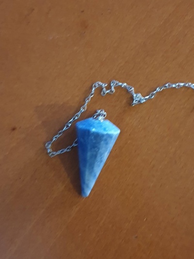 Pêndulo Quartzo Azul