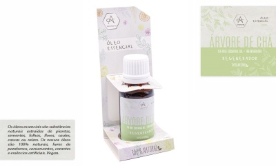 Oleo essencial de arvore de cha