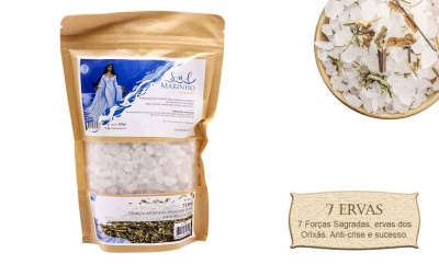 Sal marinho 7 ervas
