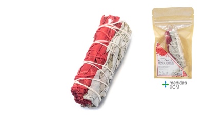 Tocha de Salvia branca e Sangue de dragão
