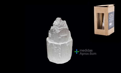 Torre de selenite (6cm)