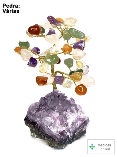 Árvore Felicidade Varias Pedras