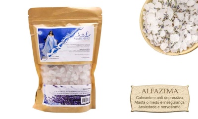 Sal marinho e Alfazema