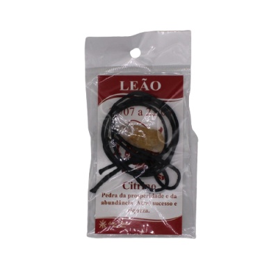 pingente cristal  signo Leão