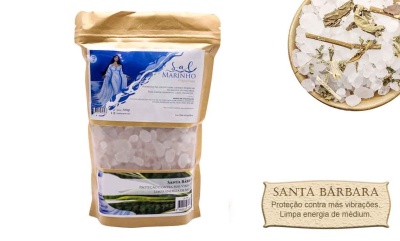 Sal marinho e Santa barbara