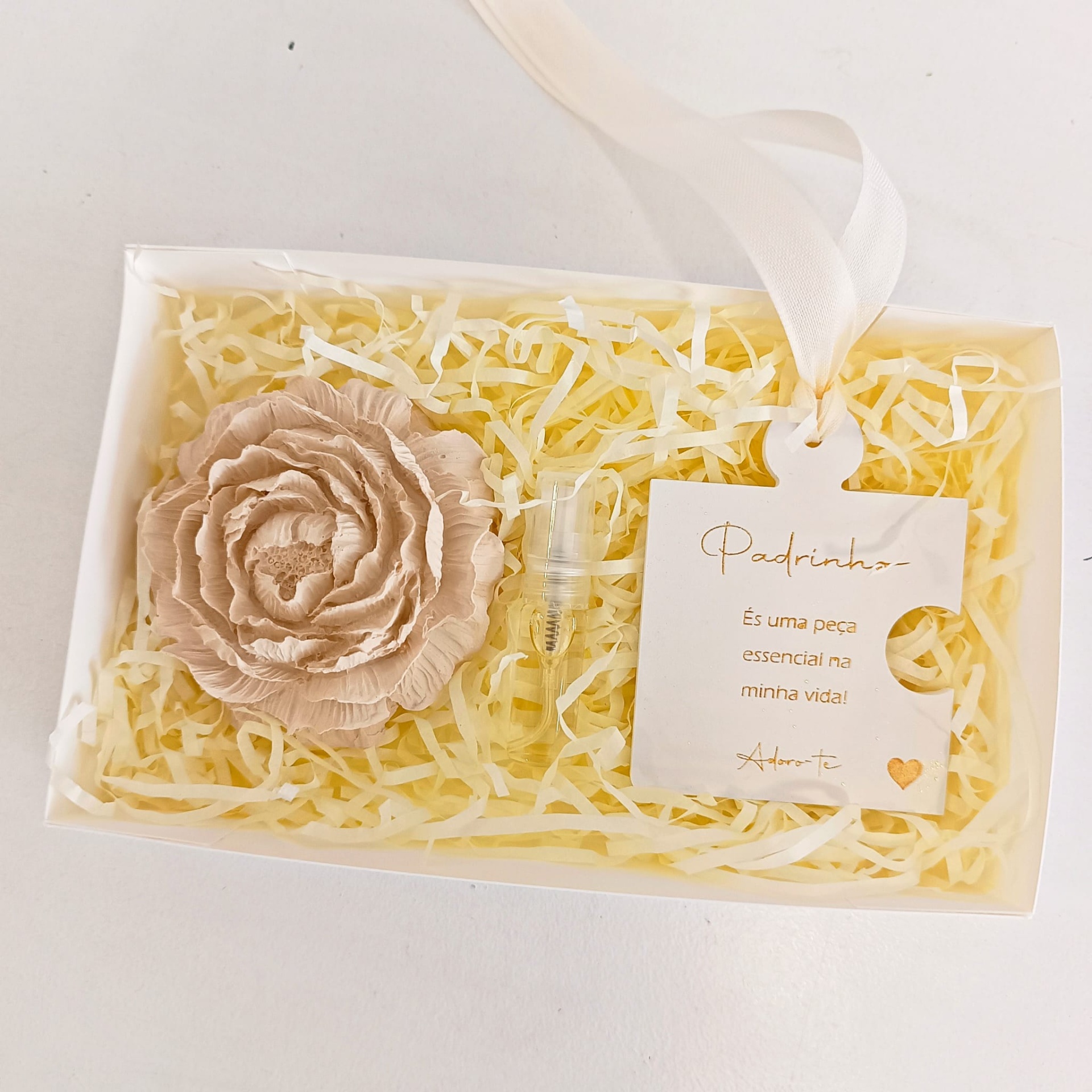 Caixa Peónia Creme Caixa Peónia Creme
