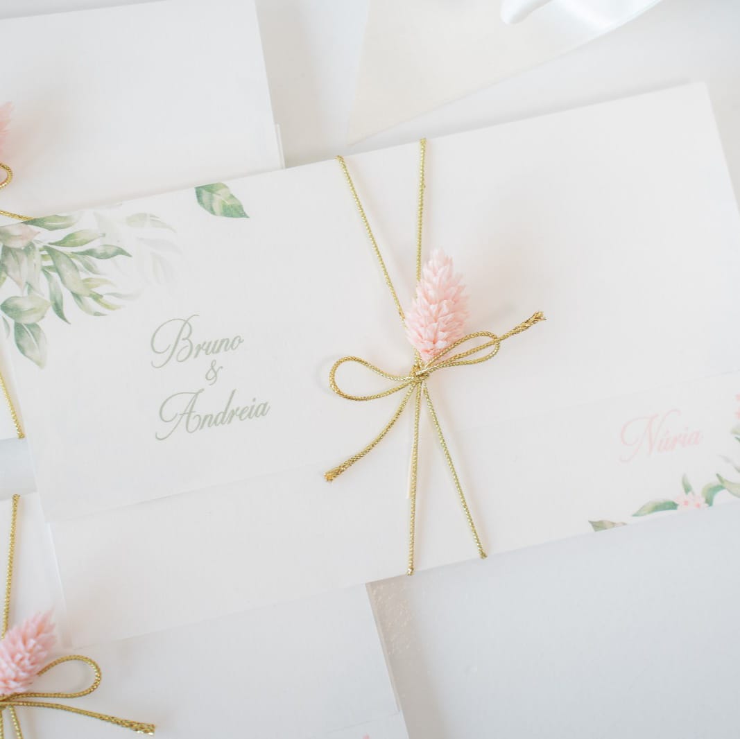 Convite Andreia & Bruno e Batizado Convite Andreia & Bruno e Batizado