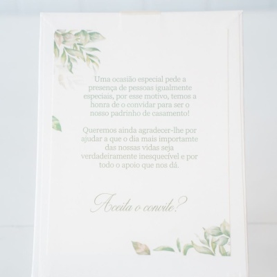 Convite Padrinho de Casamento