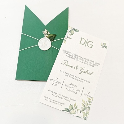 Convite Diana & Gabriel
