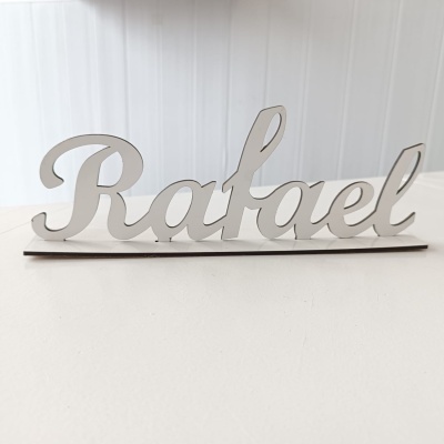 Nome em MDF