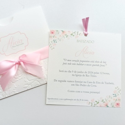 Convite Alícia Convite Alícia