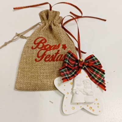 Patela estrela com presépio