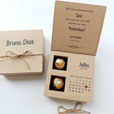 Padrinhos Casamento rústico