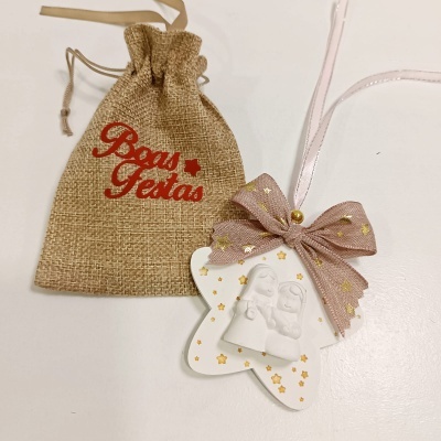 Patela estrela com presépio