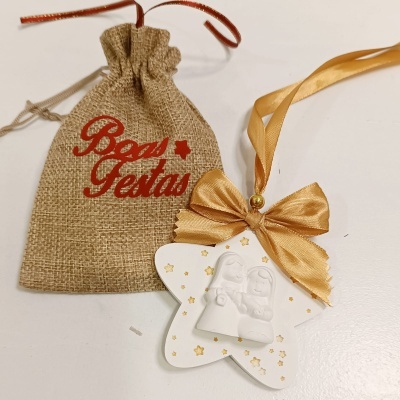 Patela estrela com presépio