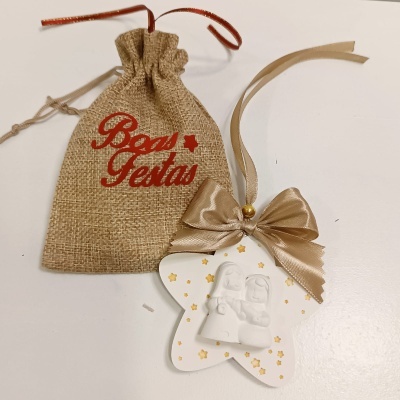 Patela estrela com presépio