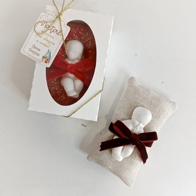 Menino Jesus na Almofadinha pequeno