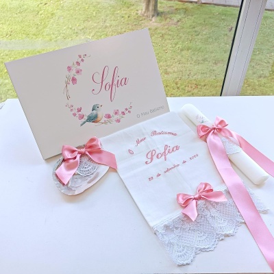 Conjunto de Batismo Sofia