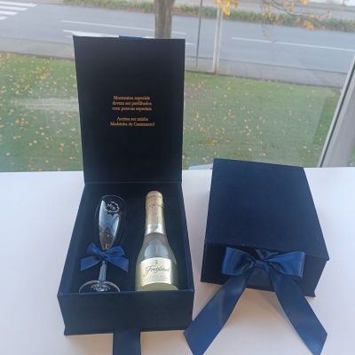 Padrinhos Casamento Marinho Elegante