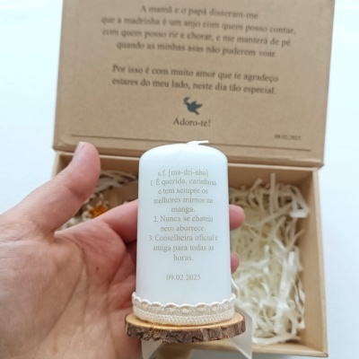 Caixa Padrinhos Rústica