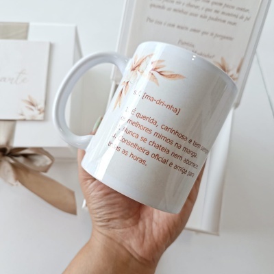 Caixa Convite Padrinhos Batismo