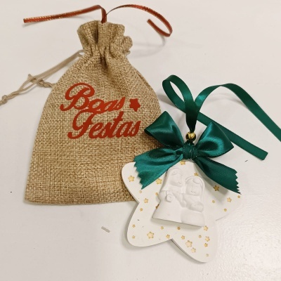 Patela estrela com presépio