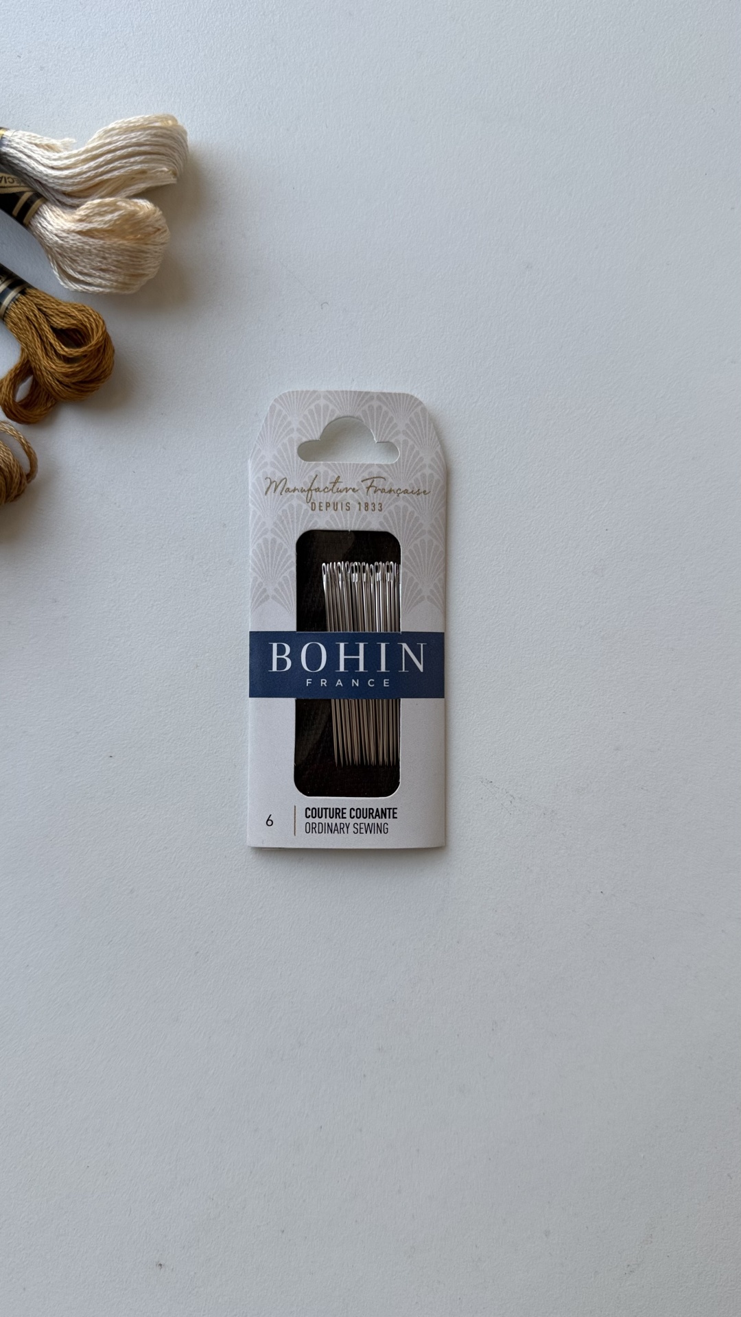 Agulhas Bohin - Ordinary Sewing and Longues Agulhas Bohin - Ordinary Sewing and Longues