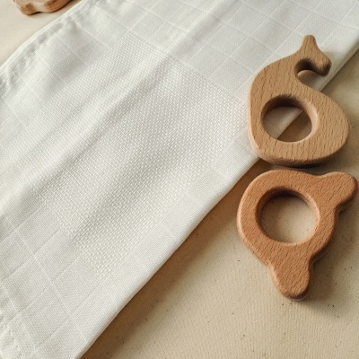 Fraldinhas de Algodão para Bordar e Personalizar  - Quadrilé