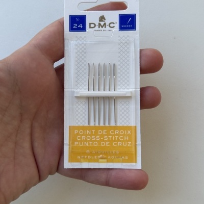 Agulhas de Ponto Cruz  DMC