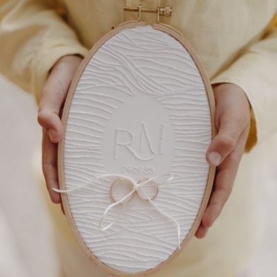 Porta Alianças Oval