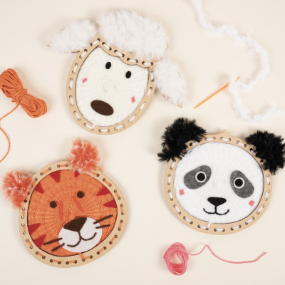 Kits de Tecelagem Infantil – Coleção Animais DMC