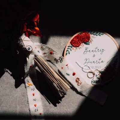 Fitas Personalizadas Bordadas à Mão