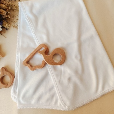 Fraldinhas de Algodão para Bordar e Personalizar  - Viés e Picueta