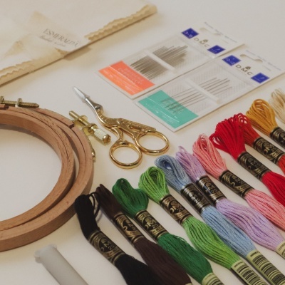 Kit de Material de Bordado
