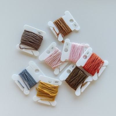 Etiquetas de nº de cor para os fios dmc