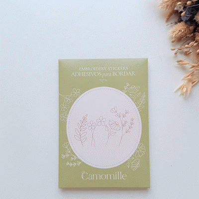 Adesivos Hidrossolúveis para Bordar — Jardins de Flores