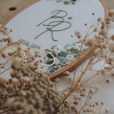 Porta Alianças Oval