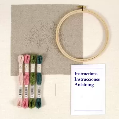 Kit de Bordado DMC Eco Vita – Coleção Designers