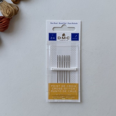Agulhas de Ponto Cruz  DMC
