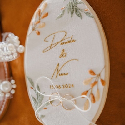 Porta Alianças Oval