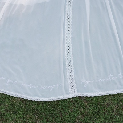 Bordado à  Mão Exclusivo Noivas (Véus, Vestidos, Capas e Mantos)