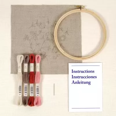 Kit de Bordado DMC Eco Vita – Coleção Designers
