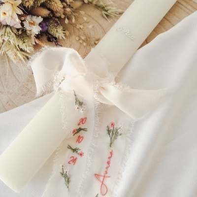 Fitas Personalizadas Bordadas à Mão Fitas Personalizadas Bordadas à Mão