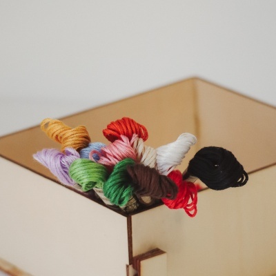 Kit de Material de Bordado