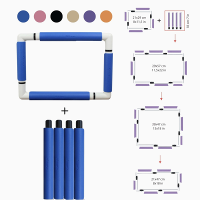 Barras de Extensão 18 cm para Snap Frame NURGE