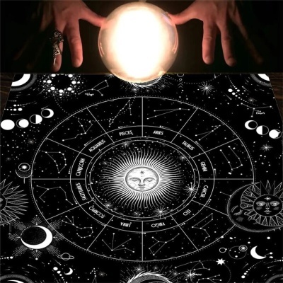 Toalha Tarot  Vários Modelos 75x75cm